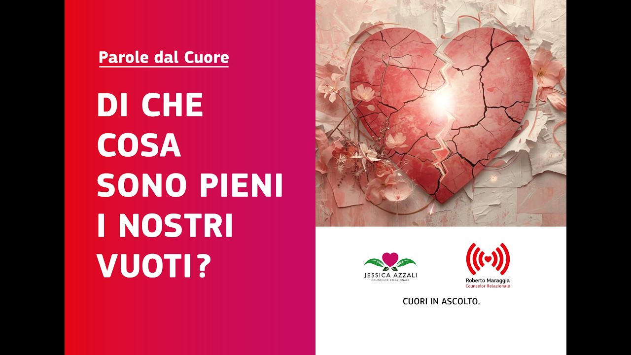 Il vuoto che sentiamo, è uno spazio pieno di possibilità. | Roberto Maraggia