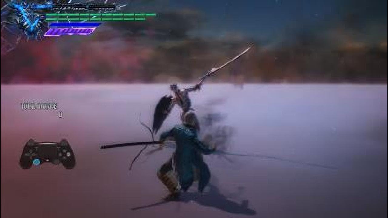 Devil May Cry 5 - Trick mechanic tutorial & teleport Judgement Cuts