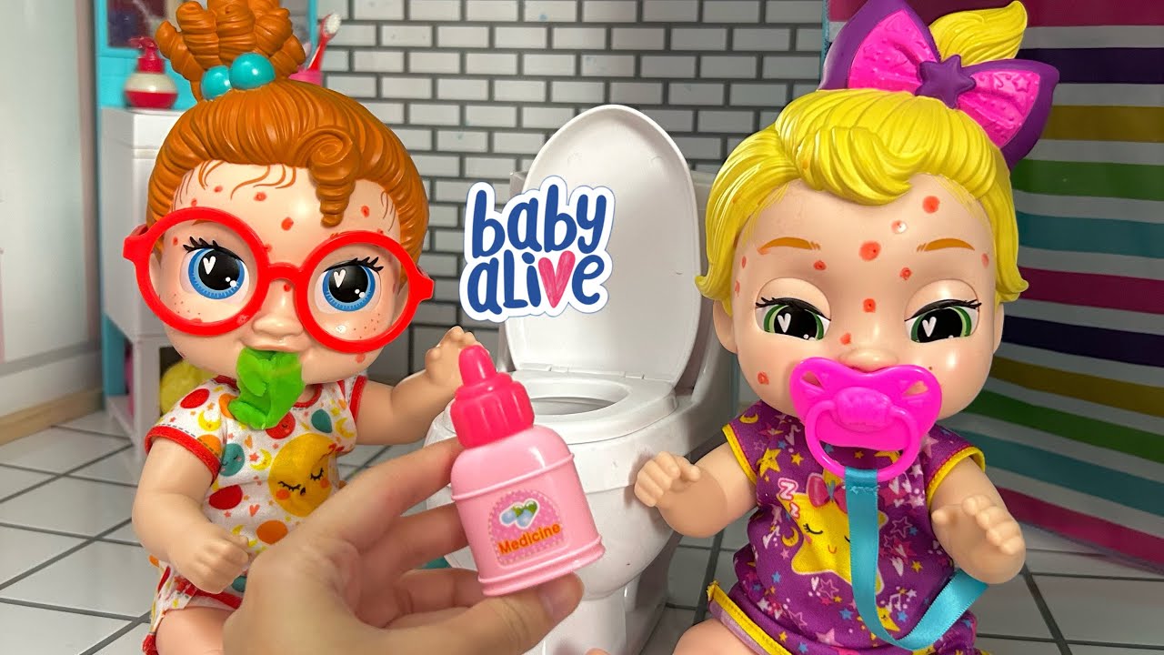 NEW Baby alive dolls are all Sick! 🤮