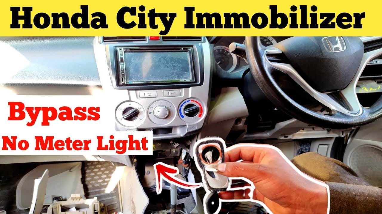 honda city immobilizer bypass | immobilize key problem | complete solution