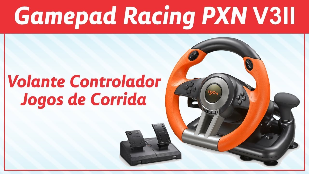 Joystick Controle Gamepad Volante - PXN V3II