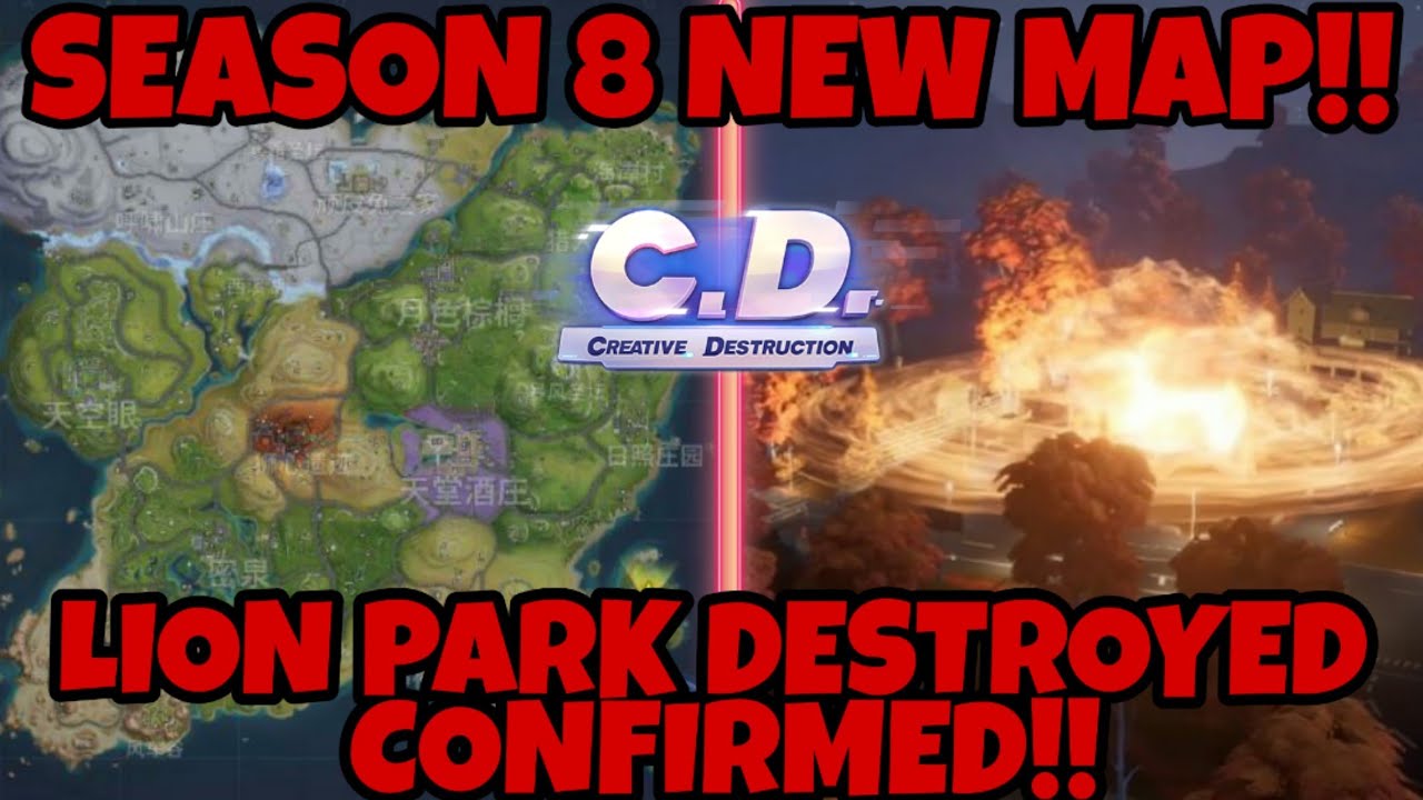 SEASON 8 IS HERE!! SEASON 8 PATCH NOTES (Creative Destruction)