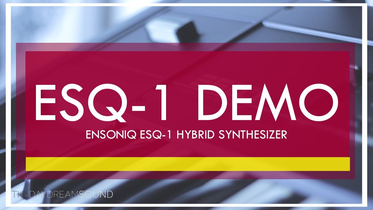 ENSONIQ ESQ-1 Demo