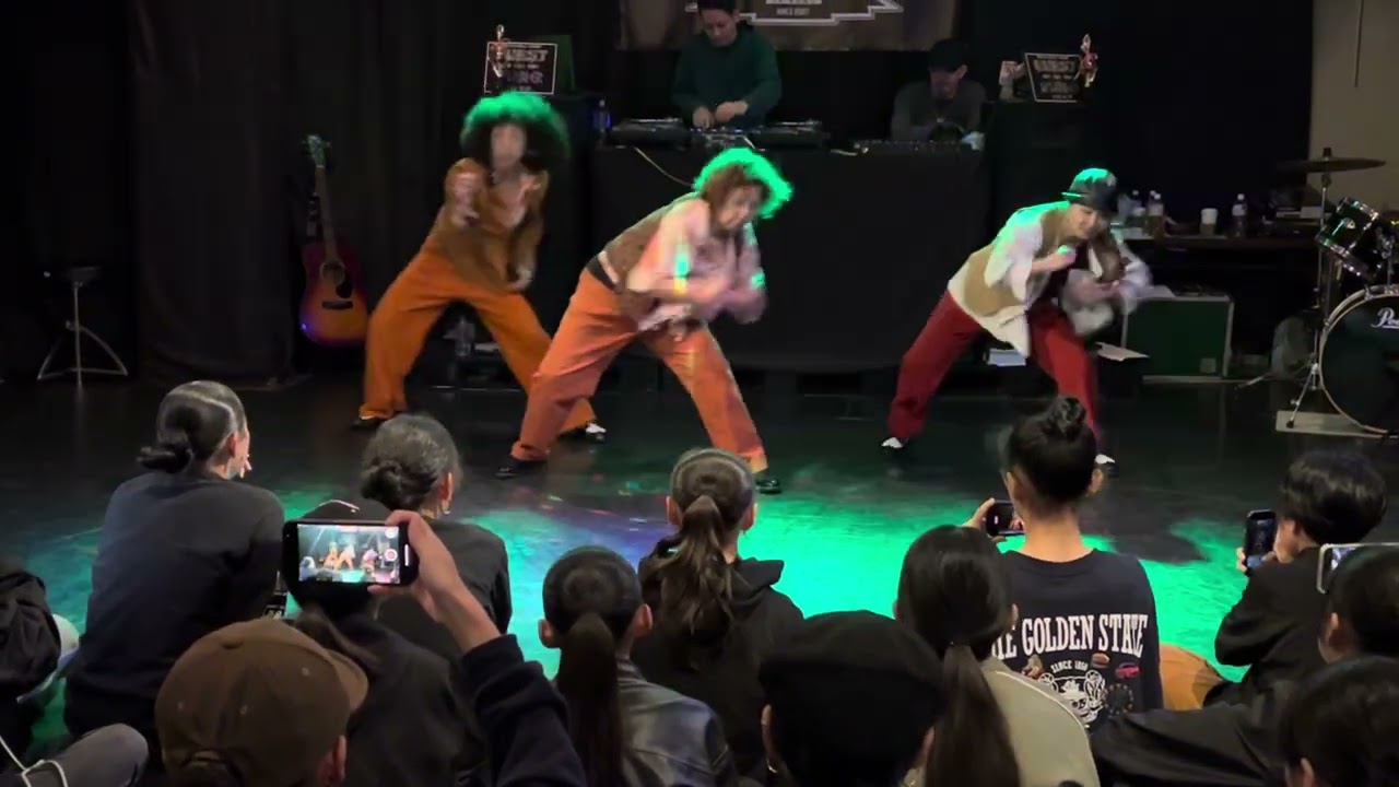 Akane(be bop crew) in Okinawa in Decembr 2023.