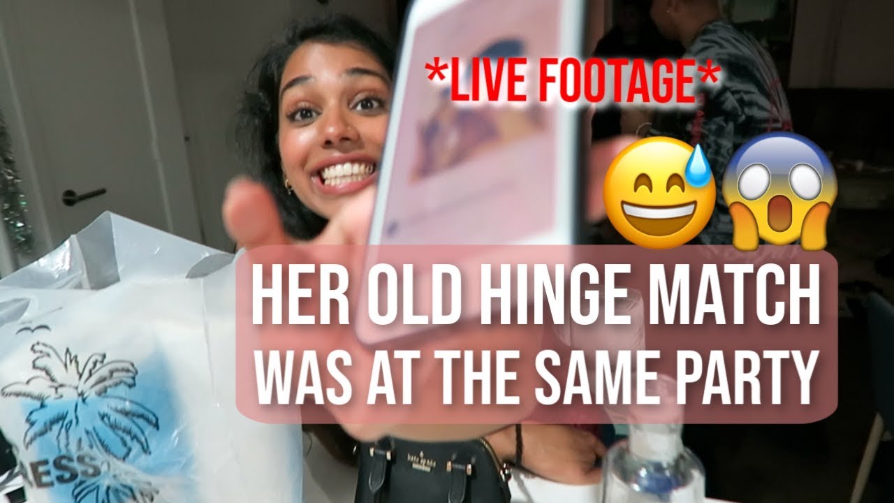 WE RANDOMLY MET HER HINGE MATCH!!