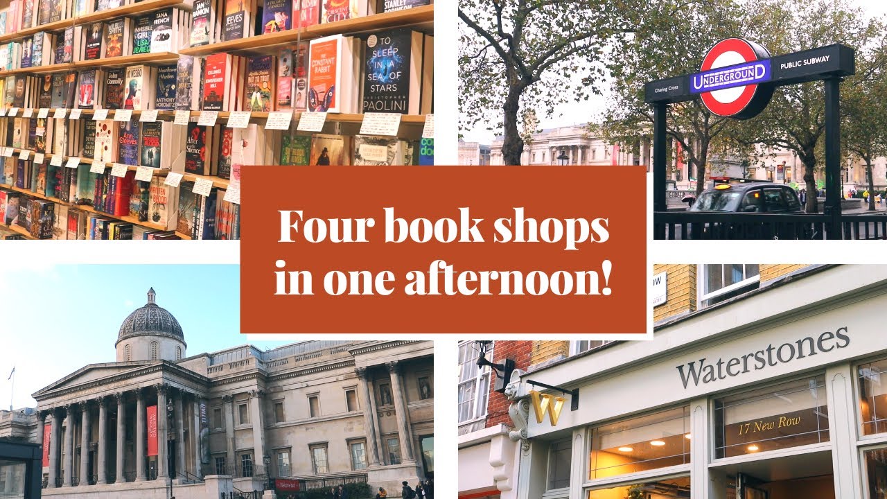 Last day out in London! 🍂📖  | Come book shopping with me