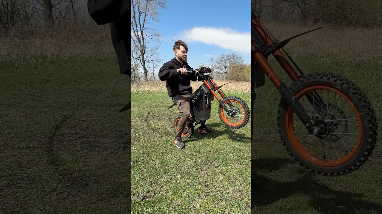 La Tuttio Soleil01 &egrave; una FANTASTICA bici da cross elettrica (quando funziona) #tuttio #ebike #tut...