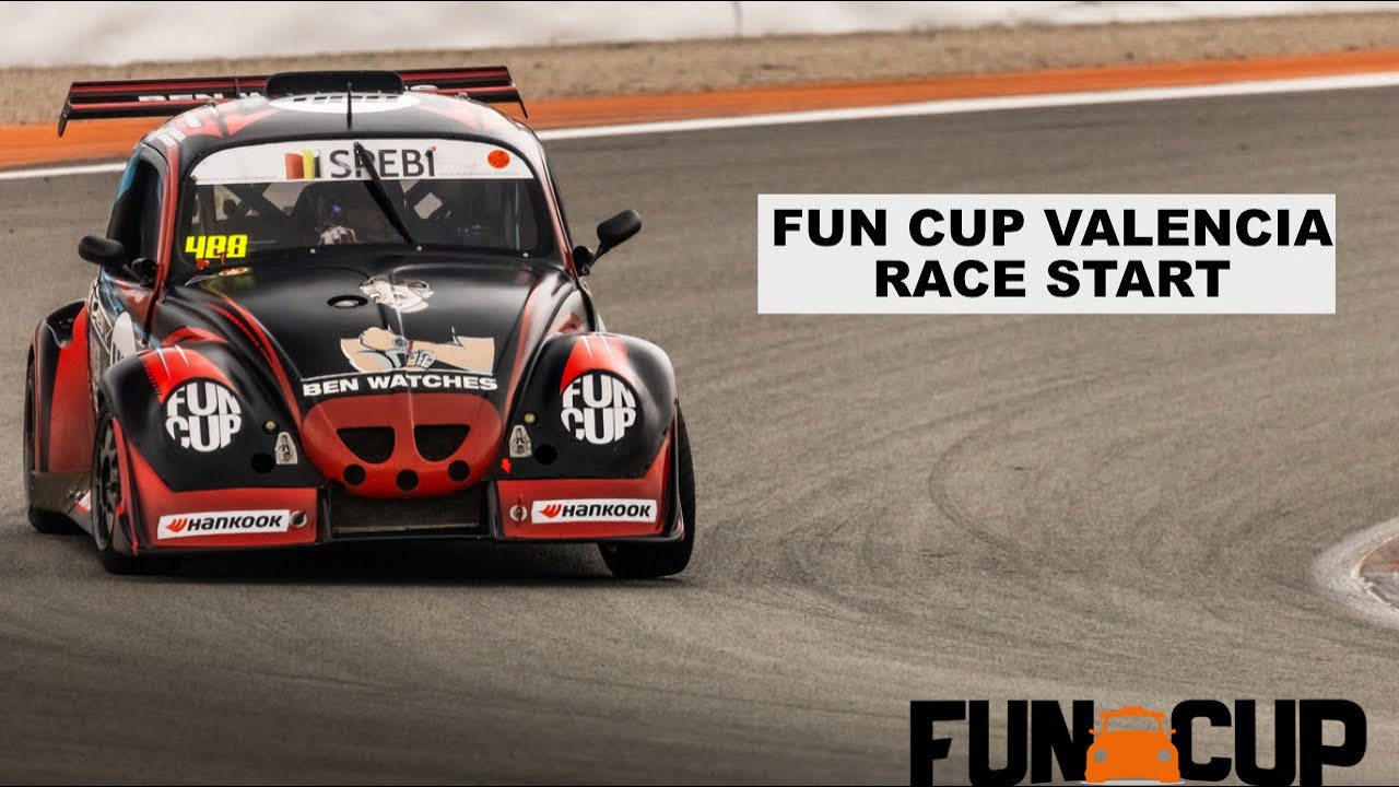 Fun Cup Valencia 2025 Race Start | P15 - P6 | Ben Watches 488 Milo