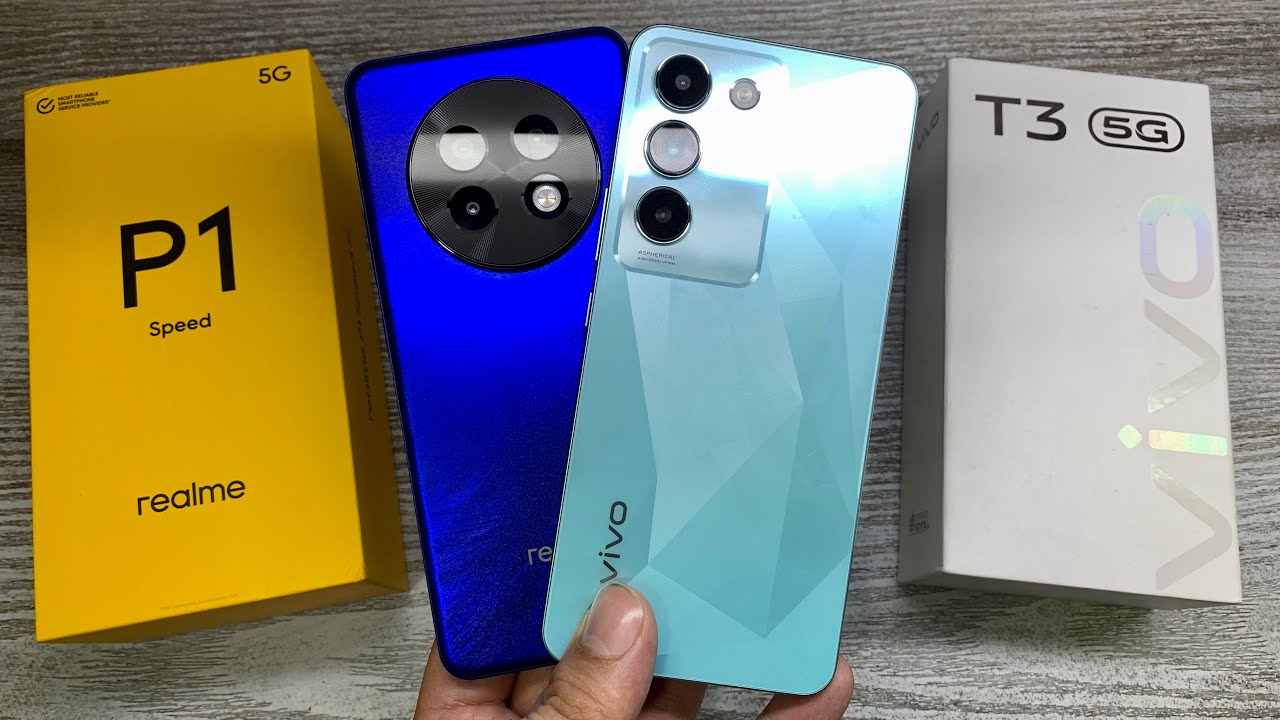 Realme P1 Speed 5g vs Vivo T3 5g - Best konsa ? | Flipkart Sale Discount 🔥| Gaming Processor 🎮