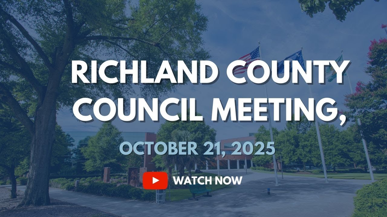 Richland County Council Meeting - October 21, 2025