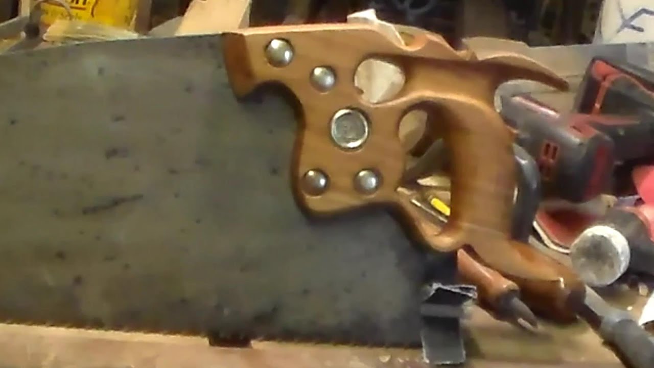 Replicating An Antique Handsaw Handle