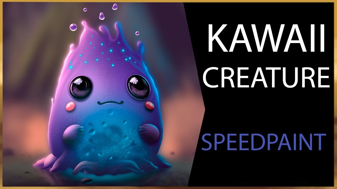 Kawaii creature speedpaint
