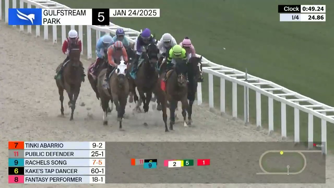 Gulfstream Park Carrera 5 - 24 de Enero 2025