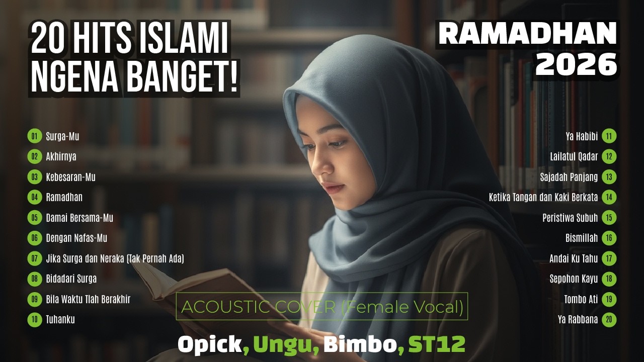 20 Lagu Islami Cover Menenangkan Hati & Jiwa | Opick, Ungu, Bimbo, ST12