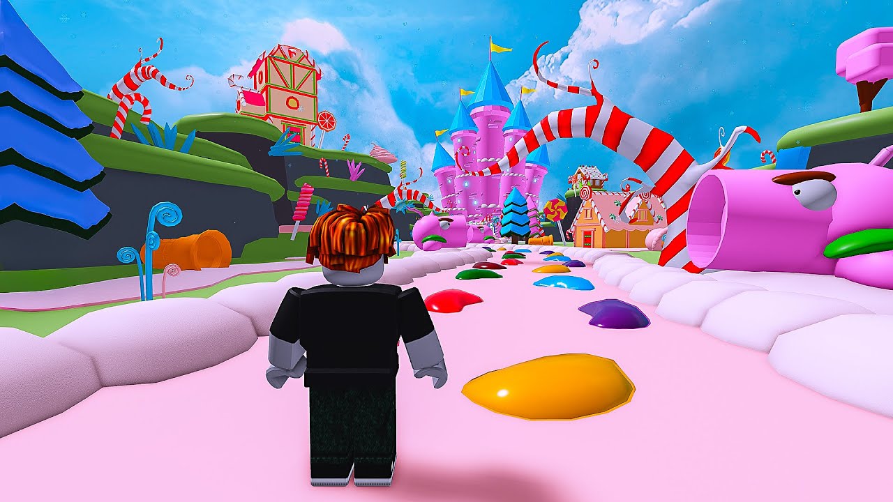 Christmas Mystery Obby ROBLOX PARKOUR Gameplay No Copyright | Roblox No Copyright Gameplay | 42