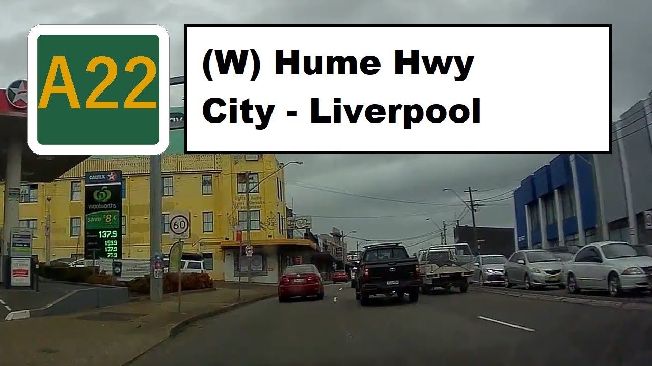 【Sydney Drive】 A route 22(West) City - Ashfield - Liverpool -  Casula
