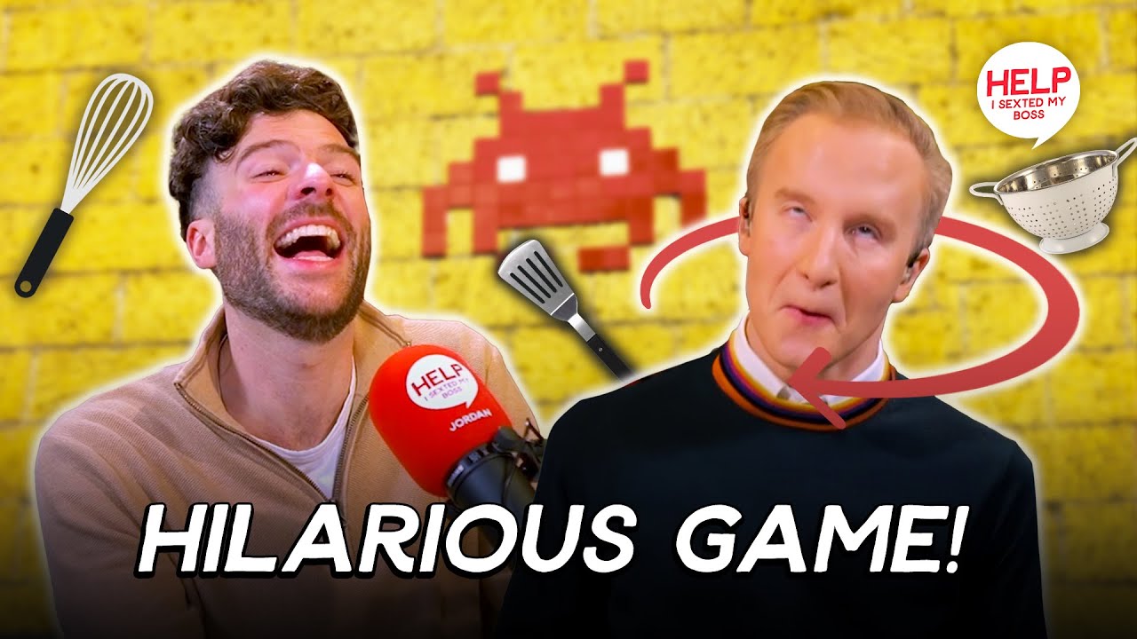 William and Jordan are playing games in the studio!