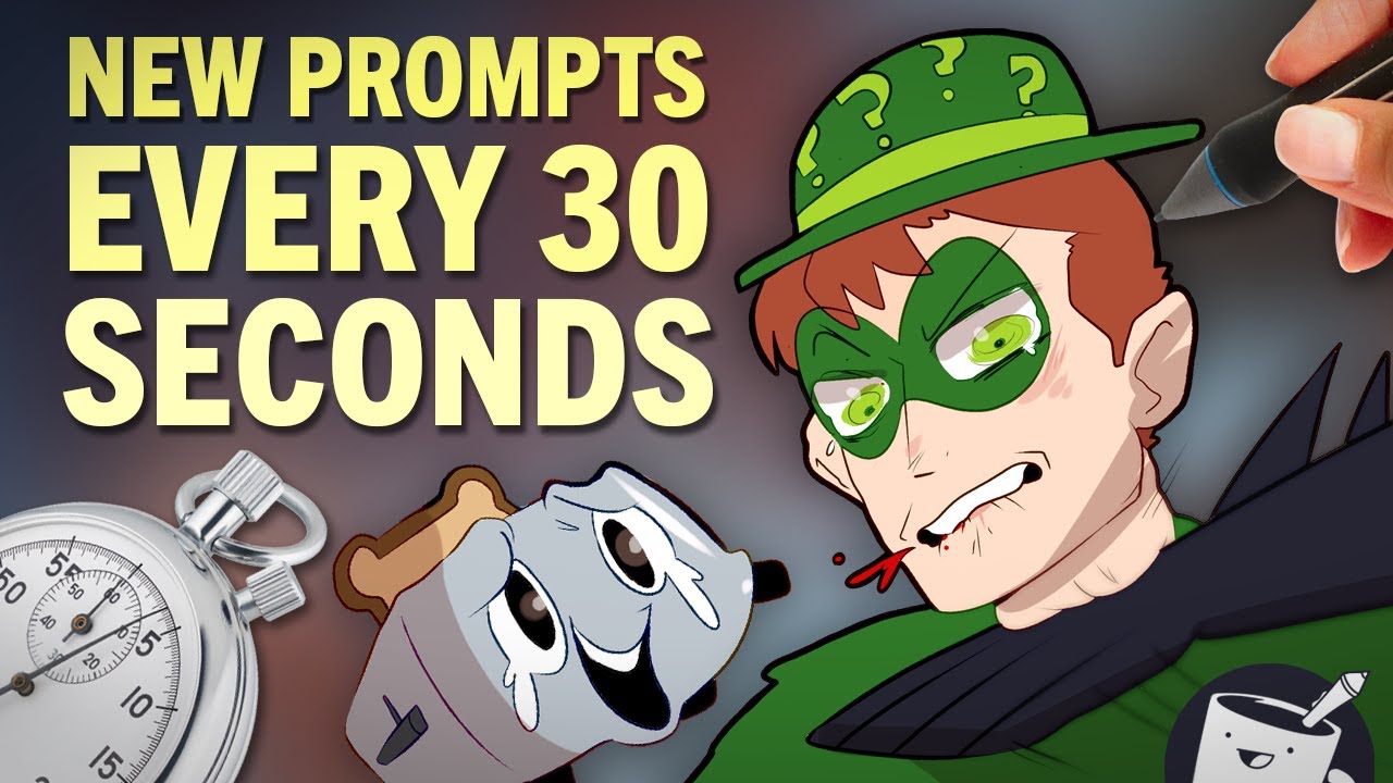 Drawing But The Prompt Changes Every 30 Seconds