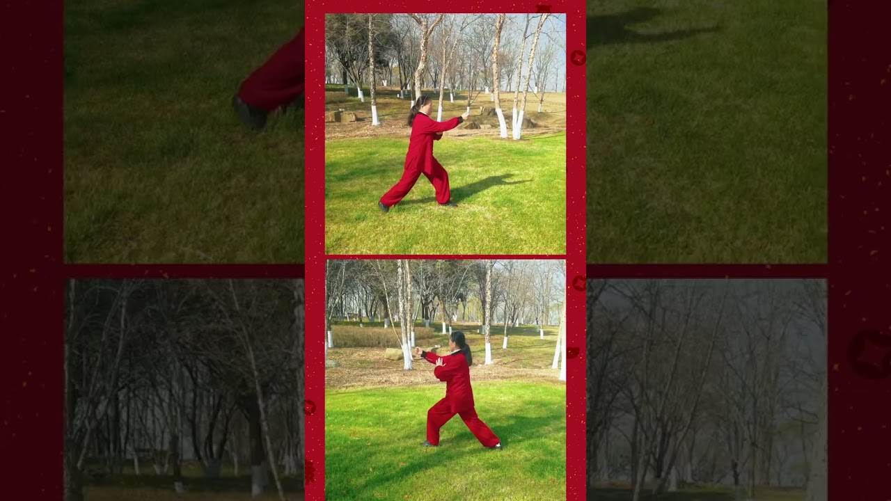 Spring Festival Health Preservation Newly compiled 28-form Tai Chi Competition Routine two