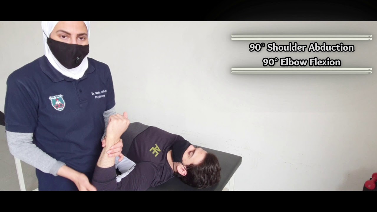 Manual Resistance- Shoulder Horizontal abduction and adduction