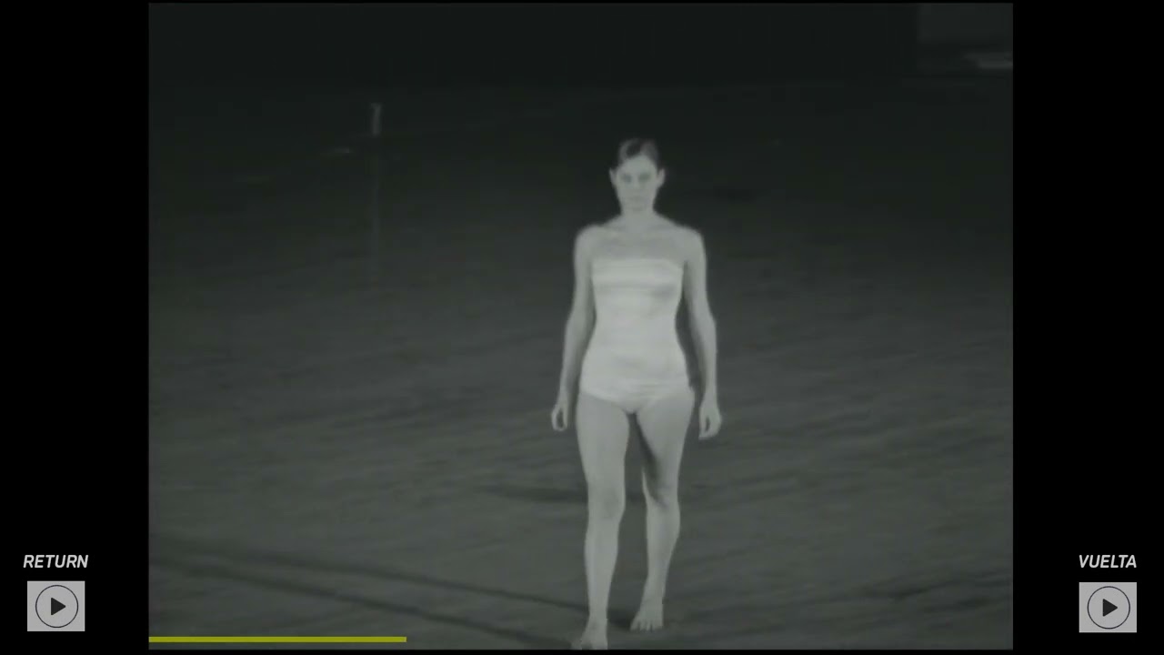Deborah Hay, solo, performed at 9 Evenings: Theatre & Engineering, 1966