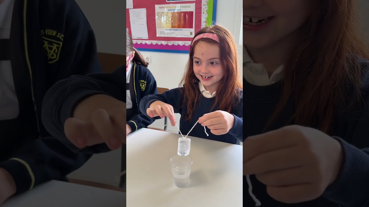 Science Magic! Year 4 students go to the science labs for a special lesson with Michael & Angela!