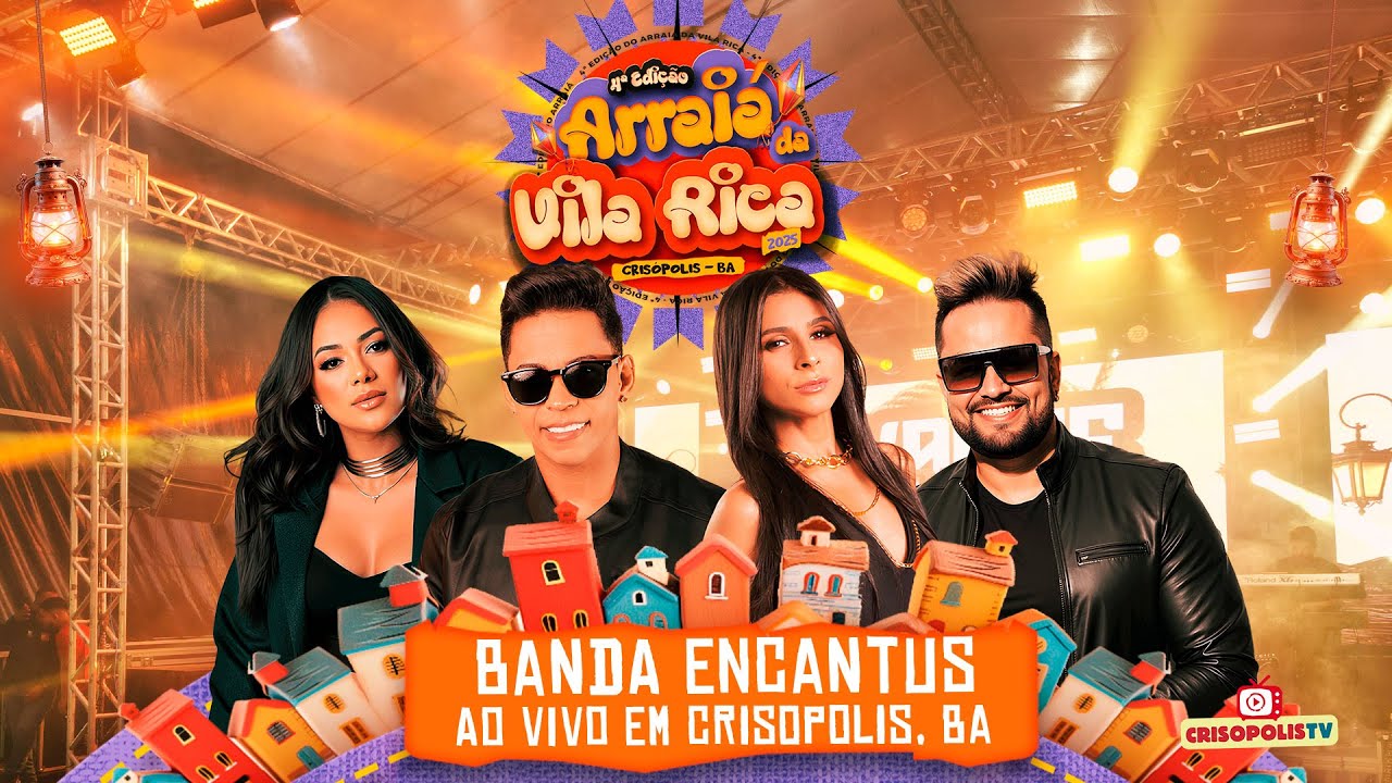 BANDA ENCANTUS AO VIVO EM CRISOPOLIS, BA #bandaencantus