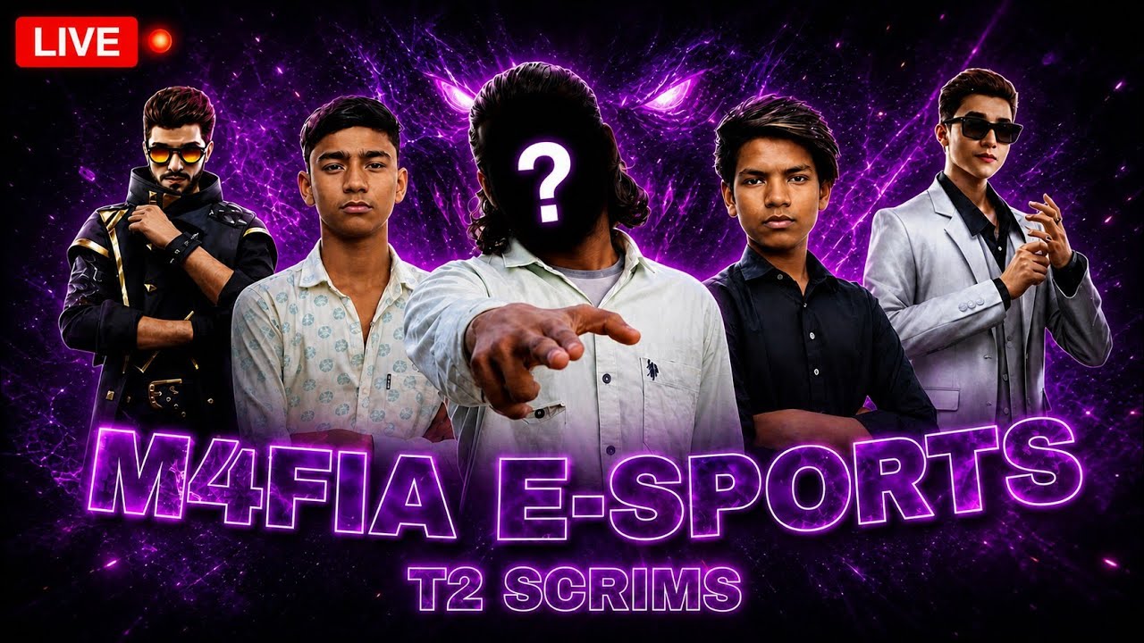 M4FIA PAID SCRIMS T2 9 PM LIVE LOBBY 09 FEBUARY  \\ FREE FIRE MAX