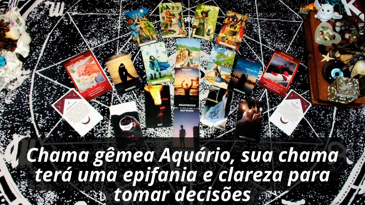 Chama gêmea Aquário, sua chama terá uma epifania e clareza para tomar decisões