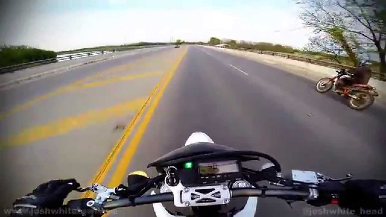 Supermotos getting dirty