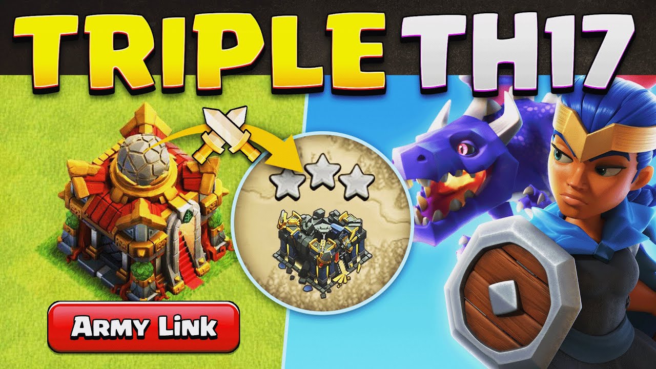 MISMATCHED War? TRIPLE Base #1 in Opponent Clan 😎 Best TH16 Army Link