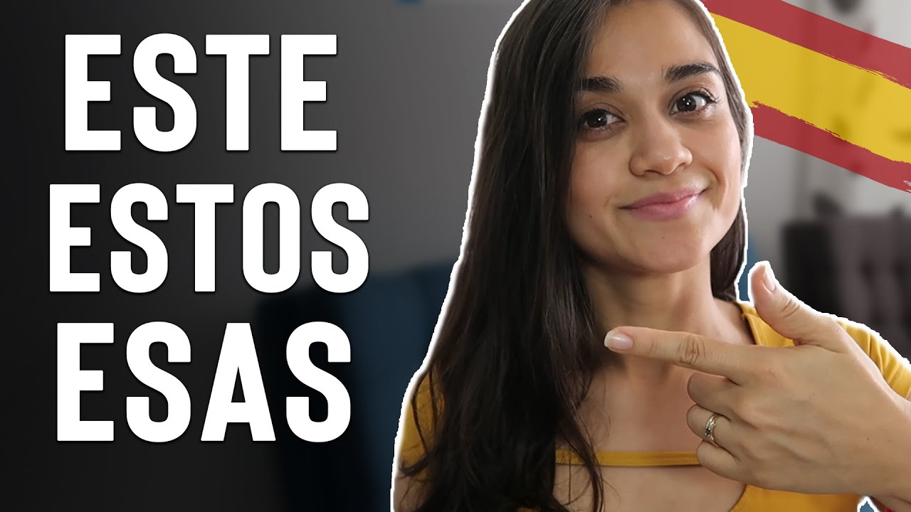 La différence entre : ESE ESA ESO  ESTOS  ESTAS  | Les démonstratifs en ESPAGNOL 🥸