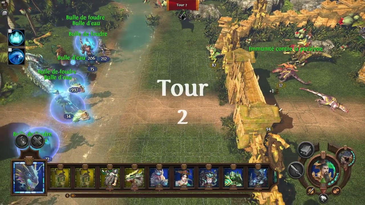 Heroes of Might and Magic mod 7.5 Sanctuary Faction VS Reptiles Faction