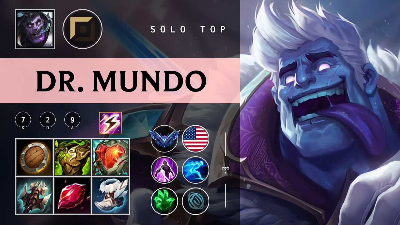 Dr. Mundo Top vs Darius - NA Diamond Patch 26.01