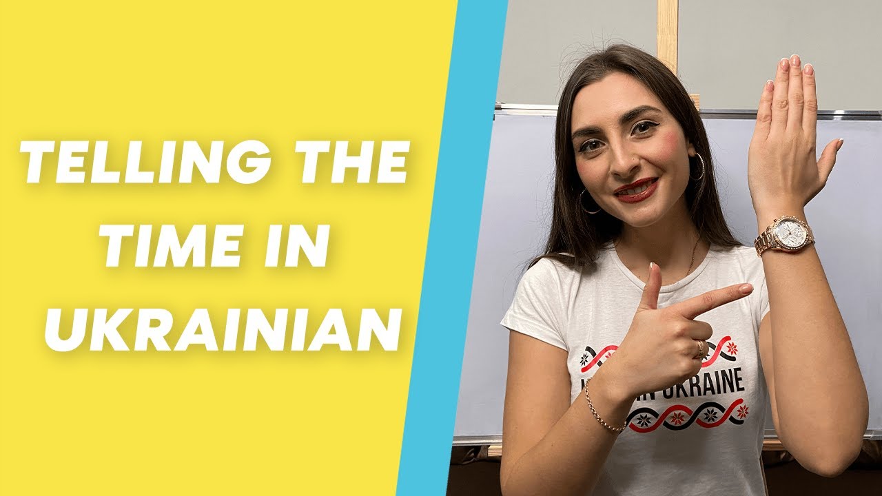 Telling the time in Ukrainian