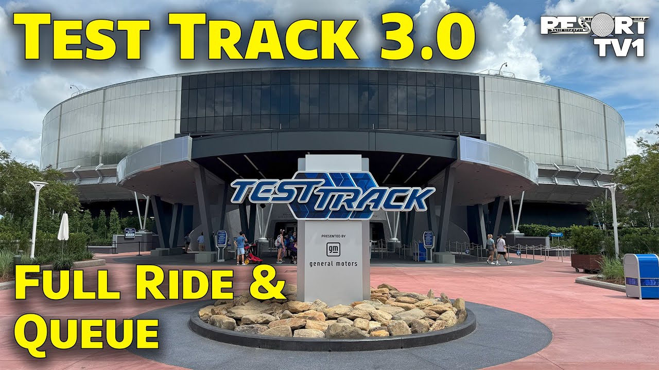 Test Track 3.0 - Full Ride POV & Queue Walkthrough - Walt Disney World