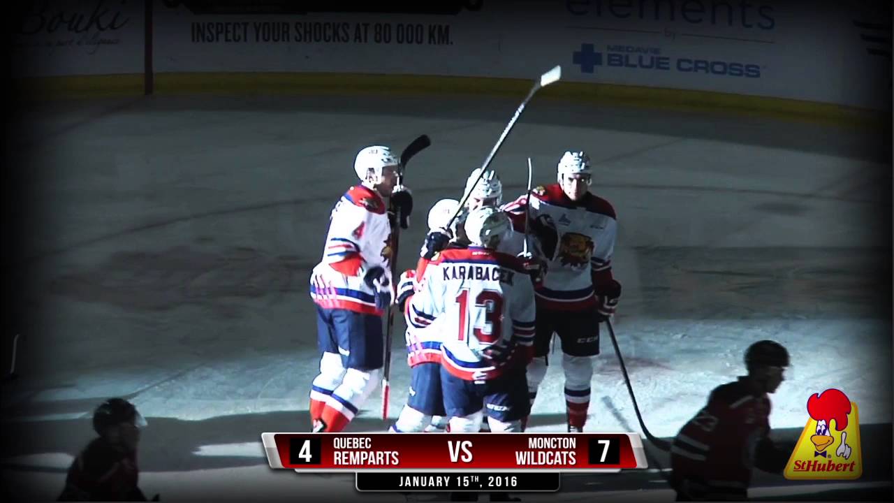 Highlights jan15th Wildcats vs Remparts