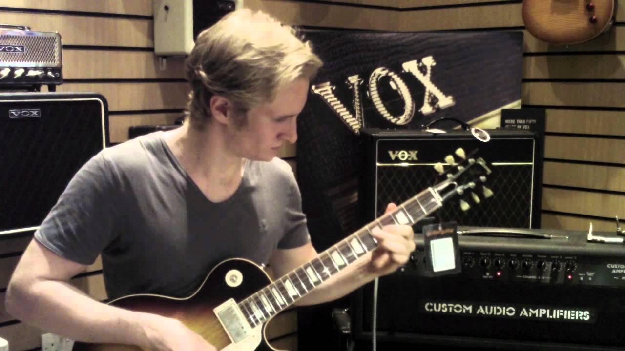 Custom Audio Amplifiers PT50 Demo by Josh Wibaut Part 1