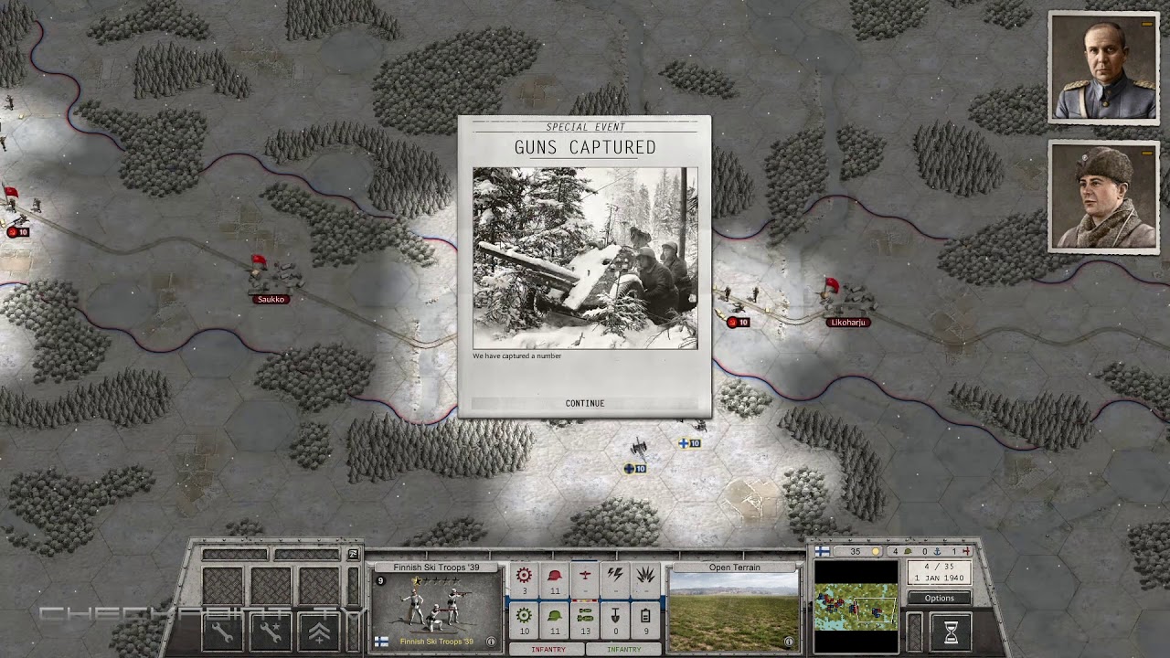Order of Battle Winter War #05 Trapped in Raate Road - Raatteen Tie Gameplay