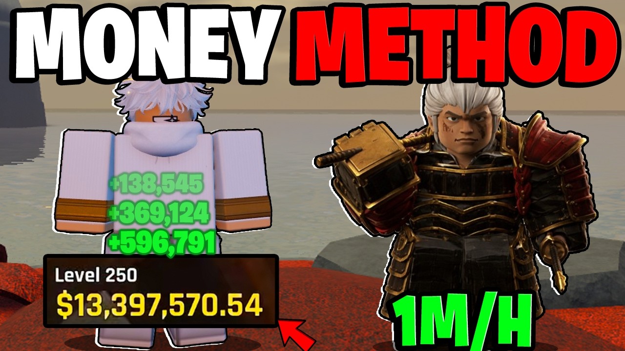 *НОВИНКА* Способ заработка на острове 4: 1 миллион в час в кузнице (Roblox)