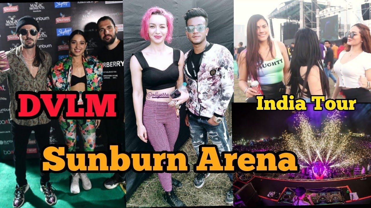 DIMITRI VEGAS & LIKE MIKE LIVE CONCERT IN MUMBAI | SUNBURN ARENA 2019  WITH DVLM | INDIA TOUR | VLOG