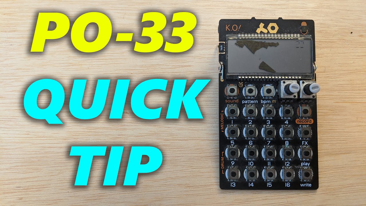 PO-33: How to 