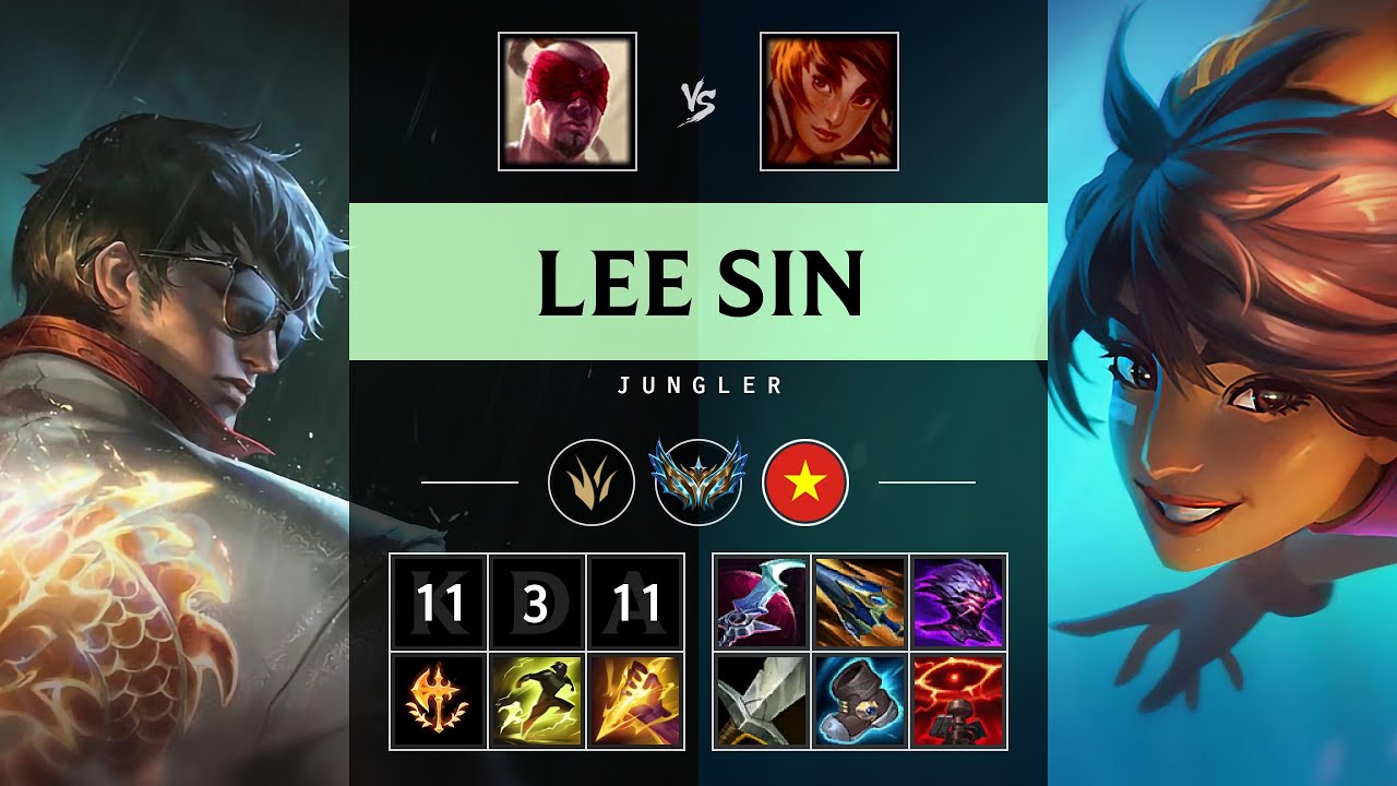 Lee Sin Jungle vs Taliyah - VN Challenger Patch 25.18
