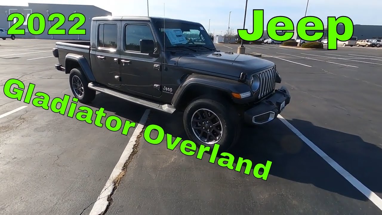 2022 JEEP GLADIATOR OVERLAND 4X4 Walk Around