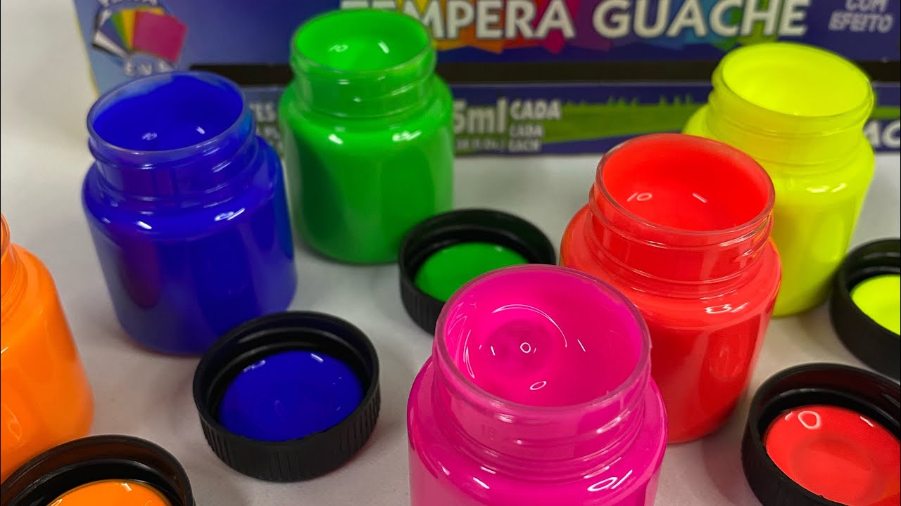 Tinta guache Neon Acrilex