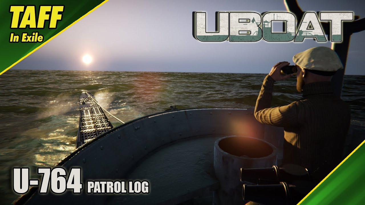 UBOAT | B.128 - Modded Career | U-764 Patrol Log 5 | Convoy Clearance!