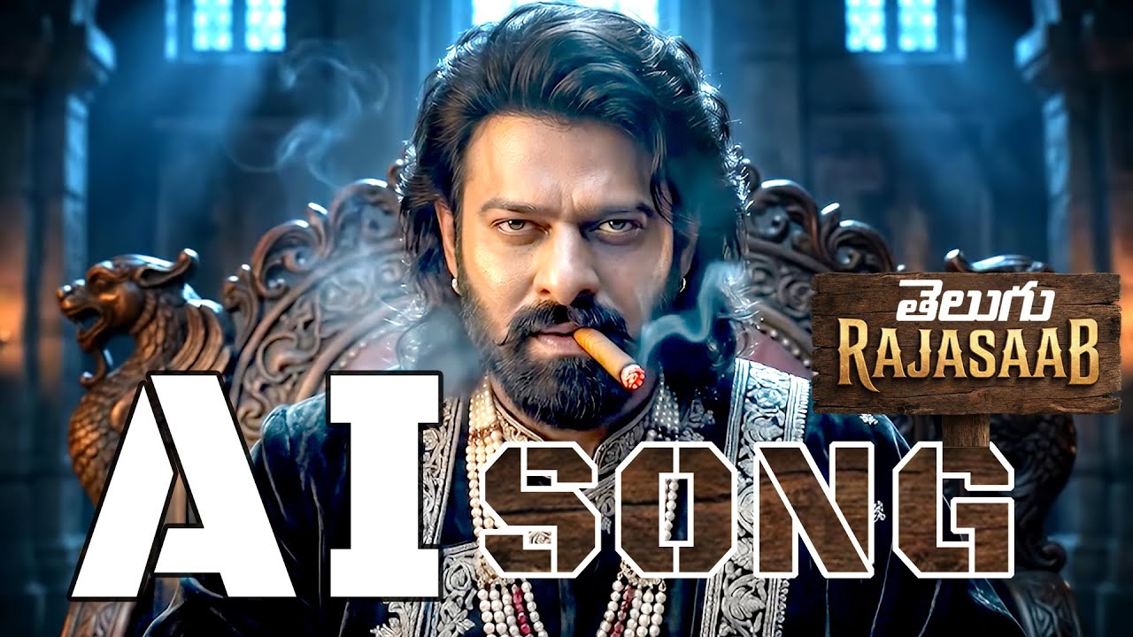 Horror Mode: Prabhas RajaSaab Spooky Anthem (AI) | Dark Entry BGM | Rebellious Vibe