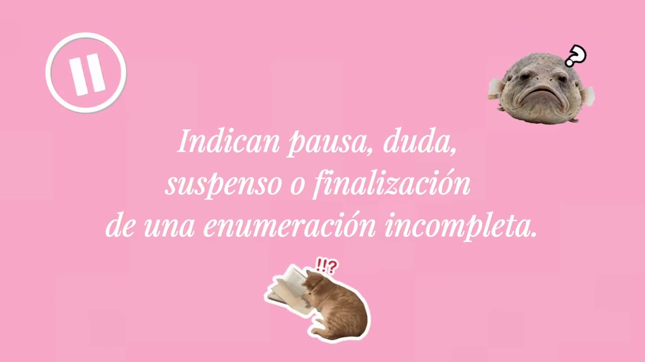 Signos de puntuación 😱