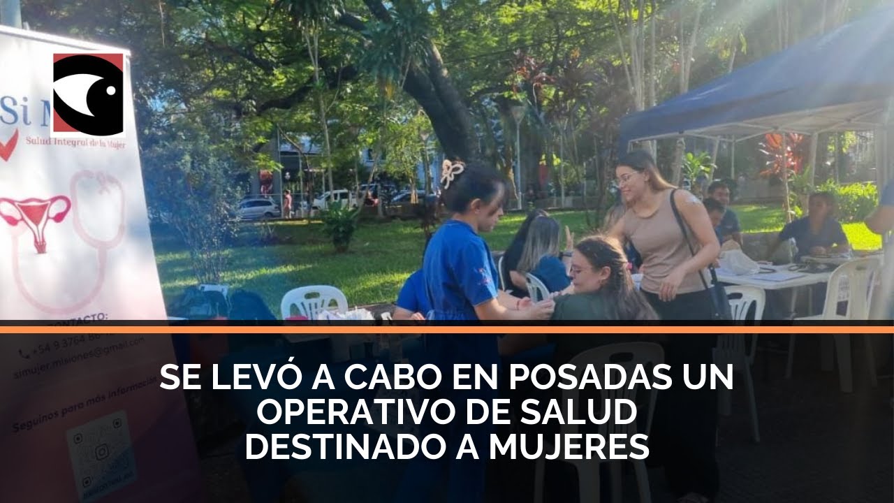 Se llevó a cabo en Posadas un operativo de salud destinado a mujeres