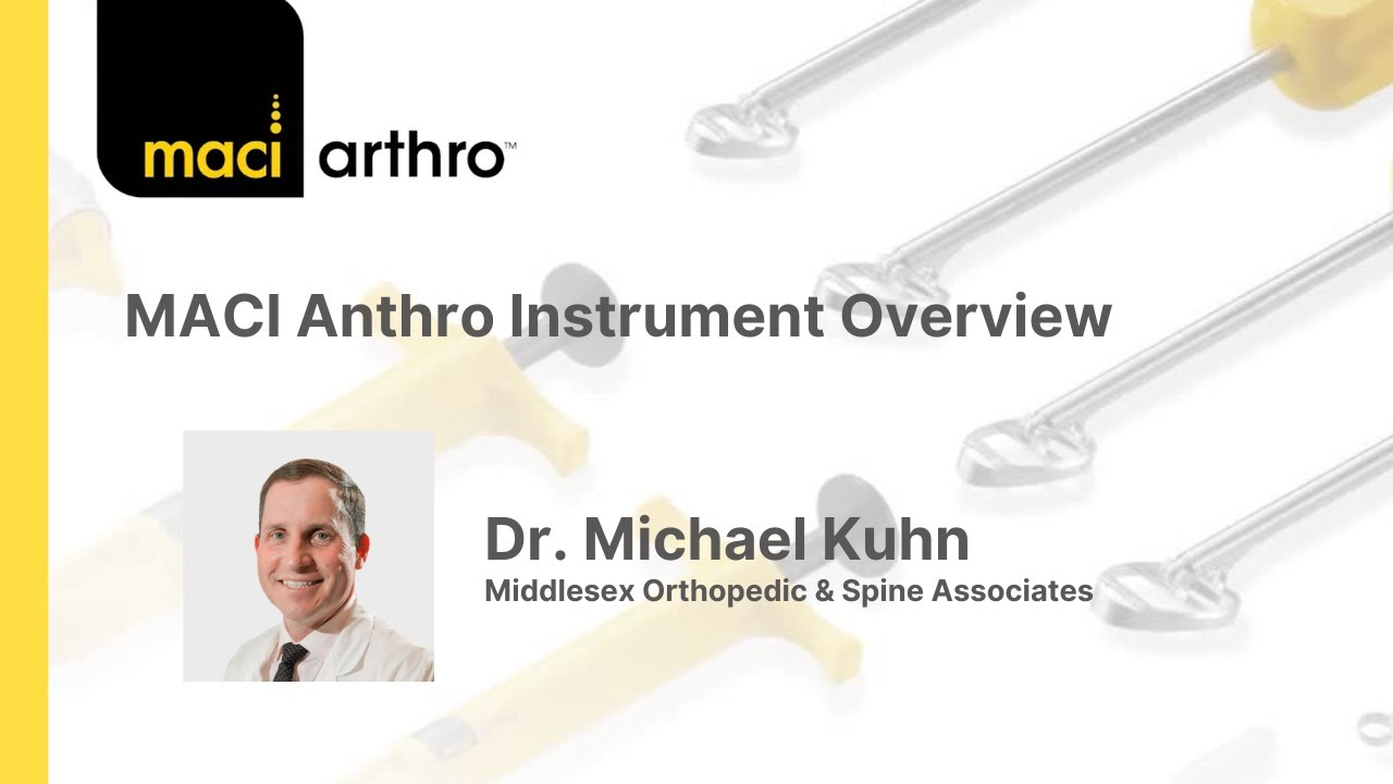 MACI Artho Instrument Overview by Dr. Michael Kuhn